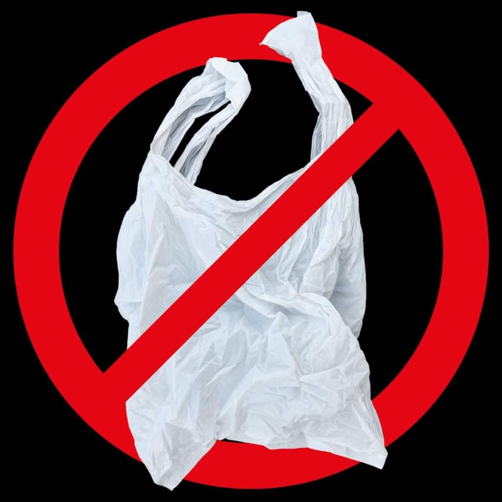 No plastic bags