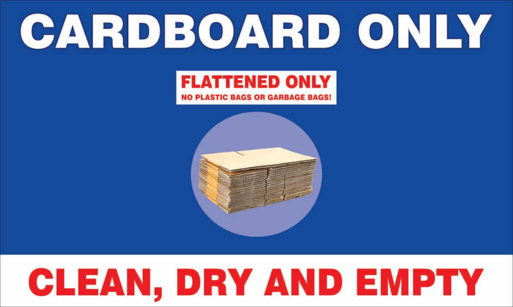 Cardboard only